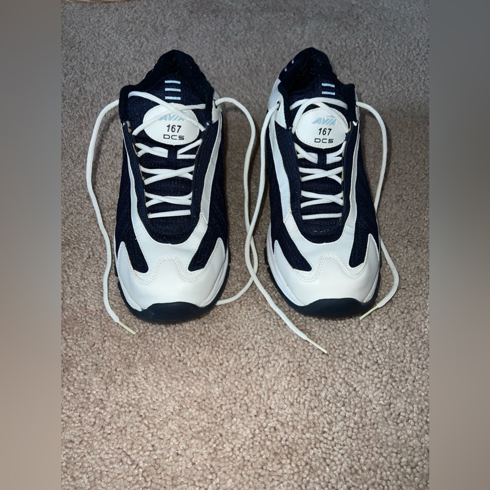 Avia 167 DCS Navy and White Womens Sneakers 11